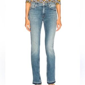 MOTHER The Rascal Slit Undone Hem